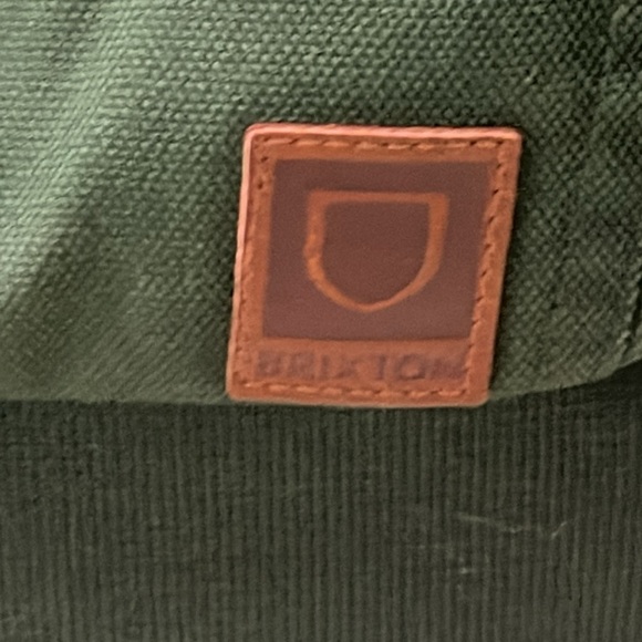 BRIXTON BUILDERS HOODED WARM WORK CANVAS JACKET GREEN ORANGE QUILTED TRUCKER XL - Picture 5 of 11